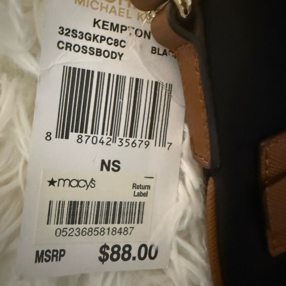 Michael Kors Black and Brown Crossbody Bag - Picture 2 of 4